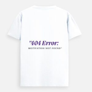 Unisex Supima Error Back design T-Shirt