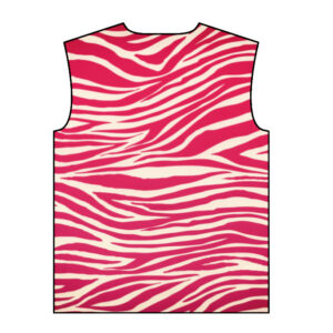 Men Sleeveless Funky Print T-Shirt