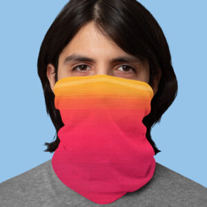 Sunset Squash Face Bandana (Unisex)