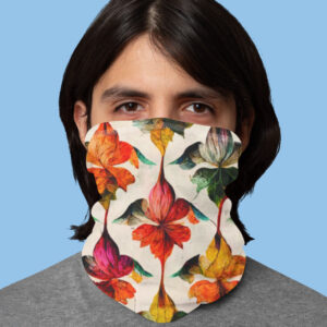 Leafy Madness Face Bandana (Unisex)